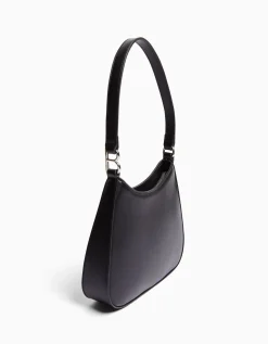 BERSHKA Sac anse Noir Sale