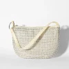 BERSHKA Sac anse strass Noir Shop