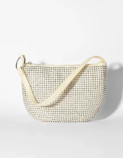 BERSHKA Sac anse strass Noir Shop