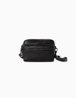 BERSHKA Sac bandoulière basique Noir Best Sale