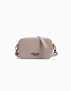 BERSHKA Sac bandoulière rigide Noir Flash Sale
