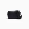 BERSHKA Sac bandoulière similicuir Noir Fashion