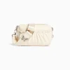 BERSHKA Sac bandoulière similicuir papillon Lime Best Sale