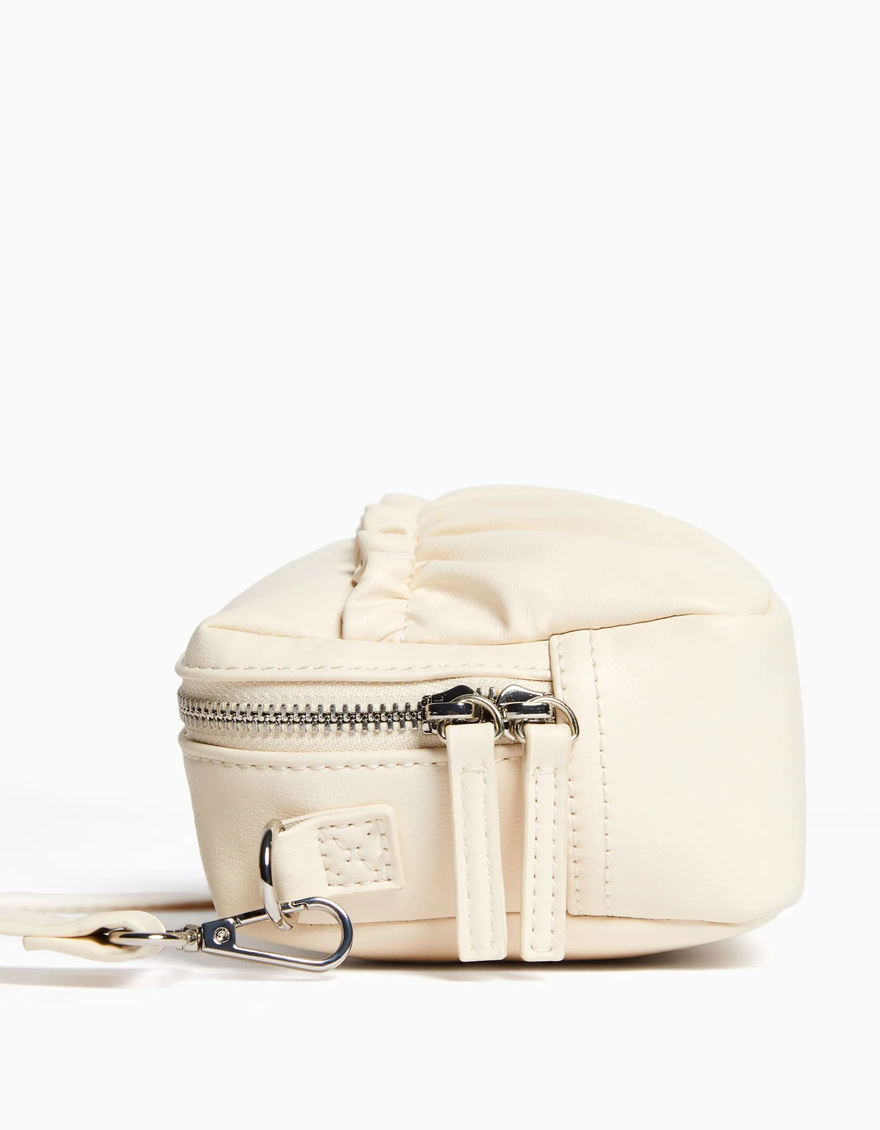 BERSHKA Sac bandoulière similicuir papillon Lime Best Sale