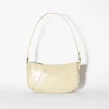 BERSHKA Sac porté épaule similicuir Beige Clearance