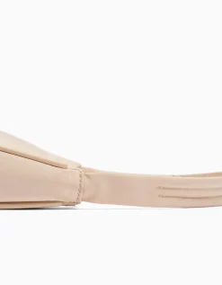 BERSHKA Sac porté épaule tissu Beige Outlet