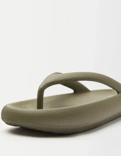 BERSHKA Sandales plates texturées homme 1-048 Best Sale