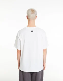 BERSHKA T-shirt manches courtes boxy fit imprimé TOKYO REVENGERS Blanc Shop